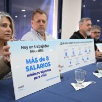 El FreSU denunci� que �el gobierno miente y manipula los �ndices� y reclam� un salario m�nimo vital y m�vil de $3.178.287