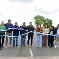 Katopodis y Mariel Fern�ndez inauguraron un puente sobre el r�o Reconquista