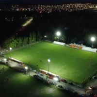Torres puso en marcha la nueva iluminaci�n de Bigornia y destac� el Plan Galina en Rawson