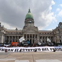 �No vendan el Estatuto del periodista�: Movilizaci�n y un claro pedido al Senado para proteger al periodismo, la libertad de expresi�n y el derecho a la informaci�n