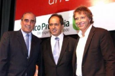 Scioli y Francos presentaron "Provincia Microempresas"