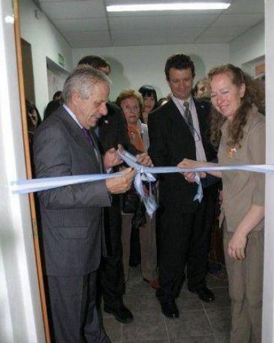  Inauguraron flamantes instalaciones del Caina en Bariloche  	 