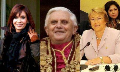 La Presidente se reunir� a solas con el Papa Benedicto XVI