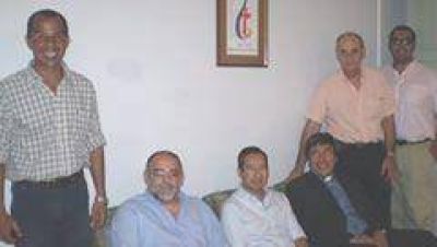 Ricardo Colombi visit� a Monse�or Stanovnik