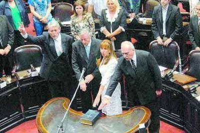 La oposici�n tom� el control pol�tico en el Parlamento