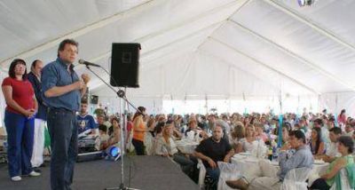 Trabajadores de la Sanidad inauguraron su predio recreativo