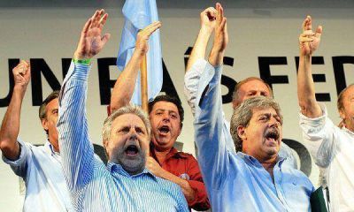 El campo hace un acto en la Capital Federal con fuerte presencia pol�tica y empresaria