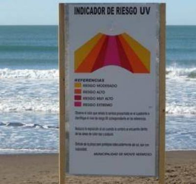 Monte es la primera playa del pa�s con indicadores de riesgo solar