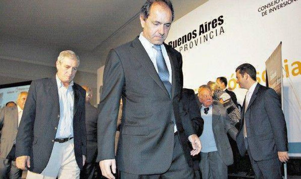 Scioli analiza m�s cambios tras la salida de su hermano