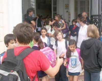 Los alumnos empezaron las vacaciones
