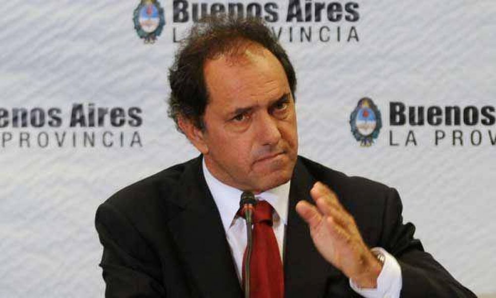 Daniel Scioli asegur� que los cambios fueron "planificados"