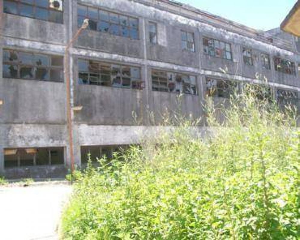 Vieja Usina: abandono y destrozos