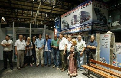 Baragiola recorri� la vieja terminal de �mnibus y le peg� duro a Otero
