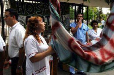 ATE hizo paro en los hospitales y el Gobierno minimiz� los efectos que tuvo