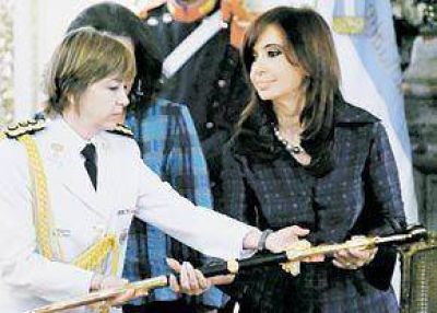 Cristina brind� con la prensa y prometi� un "2010 muy bueno"