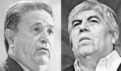 Moyano rompi� con Duhalde y se disputan los gremios