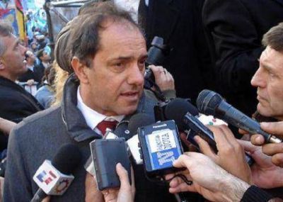 Scioli: "Las candidaturas presidenciales deber�an empezar a definirse a mitad del a�o que viene"