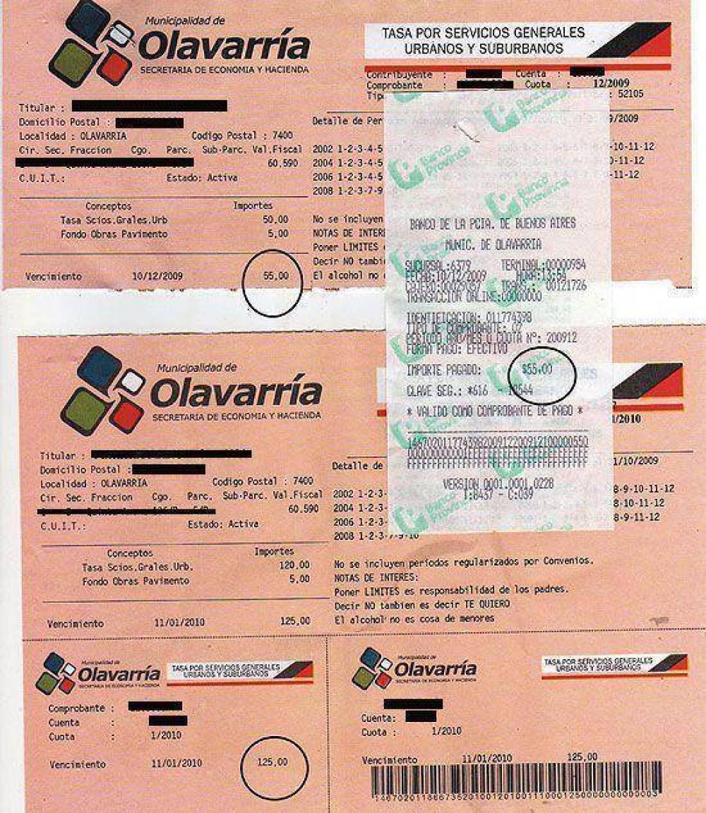 La Tasa de Servicios Urbanos y las patentes de los autos m�s nuevos ya llegan con aumento