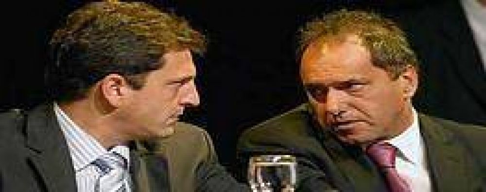 Massa: "Scioli se desentiende de los problemas" del Gran BA