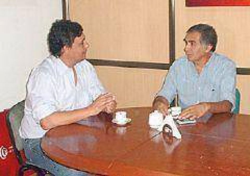 El delegado del INAES se reuni� con el presidente de Coopegraf
