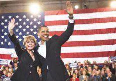 Obama se zambull� en la campa�a