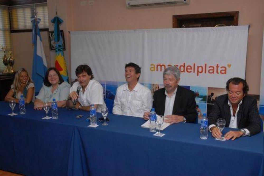 Con Cherutti como padrino, se present� el marat�n de mozos