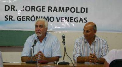 Rampoldi y Venegas buscan revivir la m�stica peronista tras la figura de Duhalde