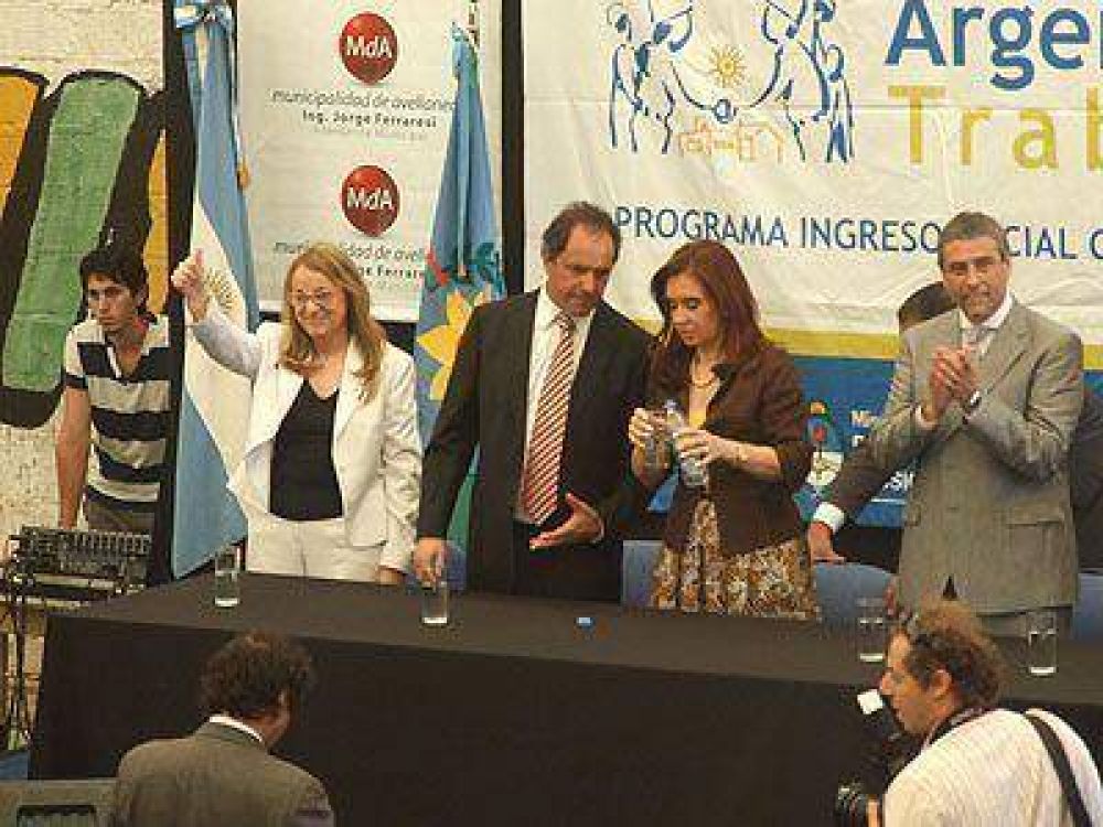 Cristina visita Avellaneda por segunda vez en 20 d�as