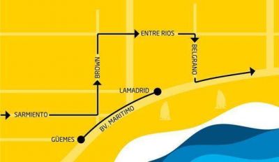 Desde las 16 se cortar� el tr�nsito en el Boulevard Mar�timo