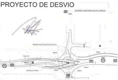 Autov�a: los accesos por Pellegrini estar�n cerrados 45 d�as