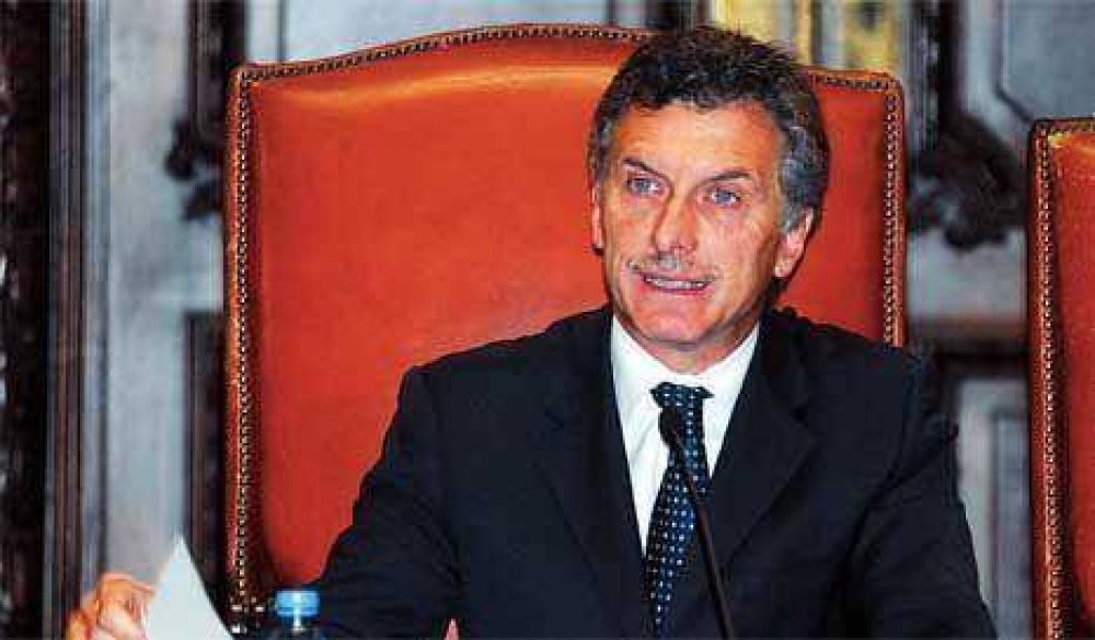 Macri evit� anuncios y prefiri� los autoelogios