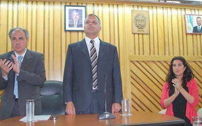 Buzzi valor� la pol�tica de tierras y convoc� al "trabajo en conjunto"