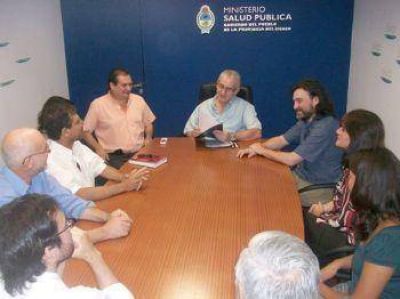 Salud firm� un convenio con Naci�n para poner en marcha Laboratorios Chaque�os SA 