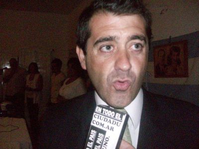 GARRIDO SE PRONUNCIO A FAVOR DE LA REELECCION DE GIUSTOZZI