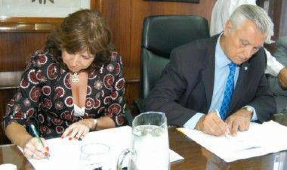 San Martin Trabajo mancomunado Ivoskus firm� un acuerdo de colaboraci�n tecnol�gica con Microsoft Argentina