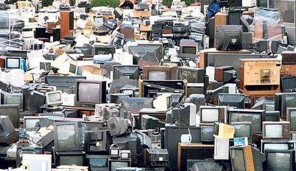 Quieren procesar la basura electr�nica