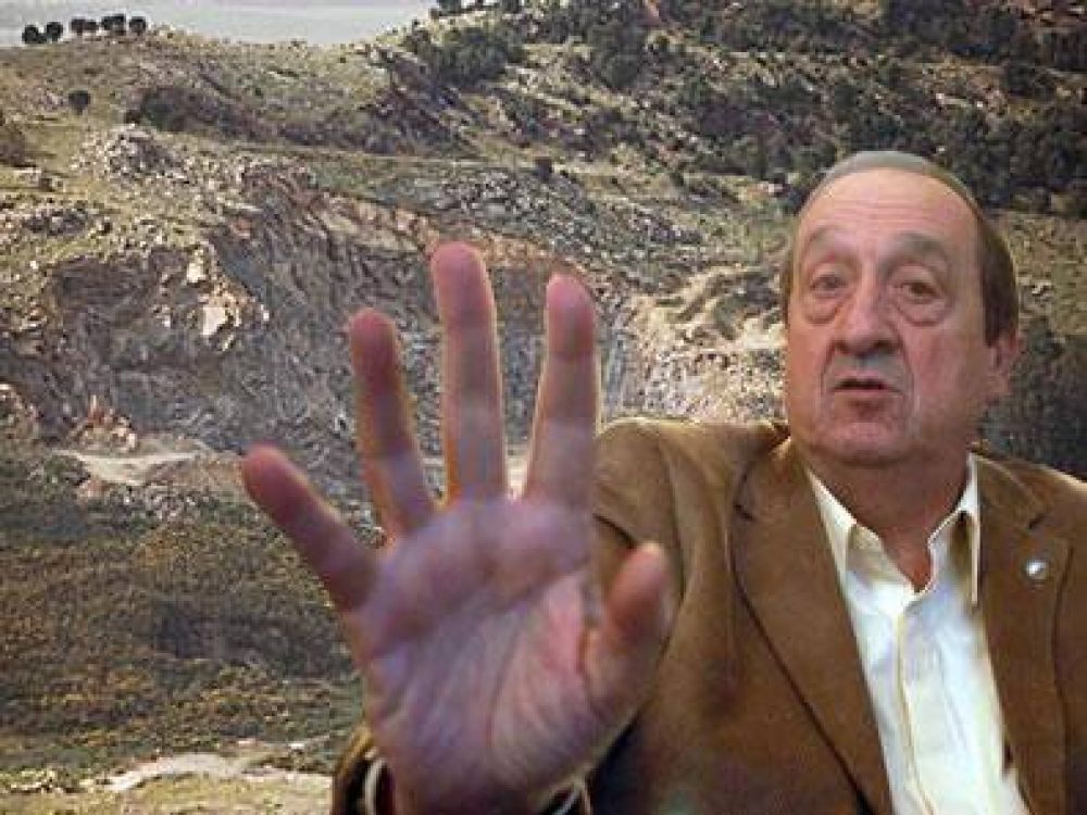 Lunghi teme "presiones de empresarios" para demorar la ley de canteras