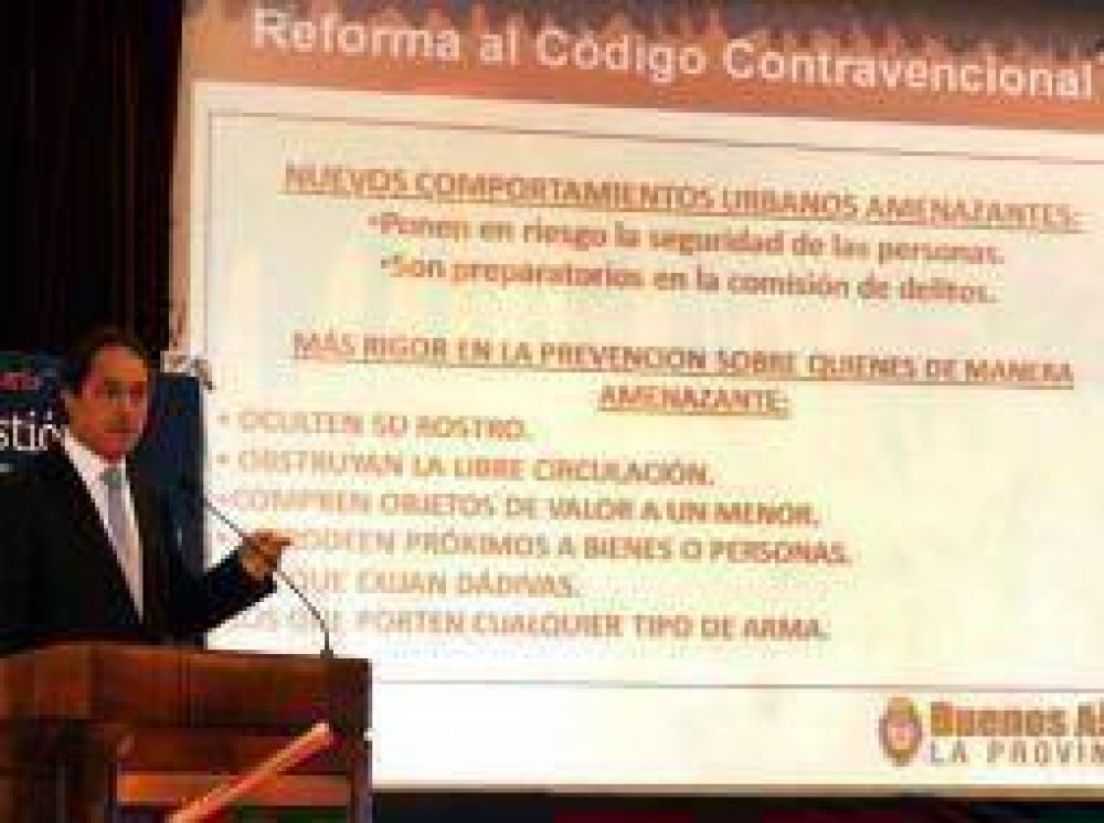 C�digo Contravencional: Scioli busca apoyos para aprobar el proyecto