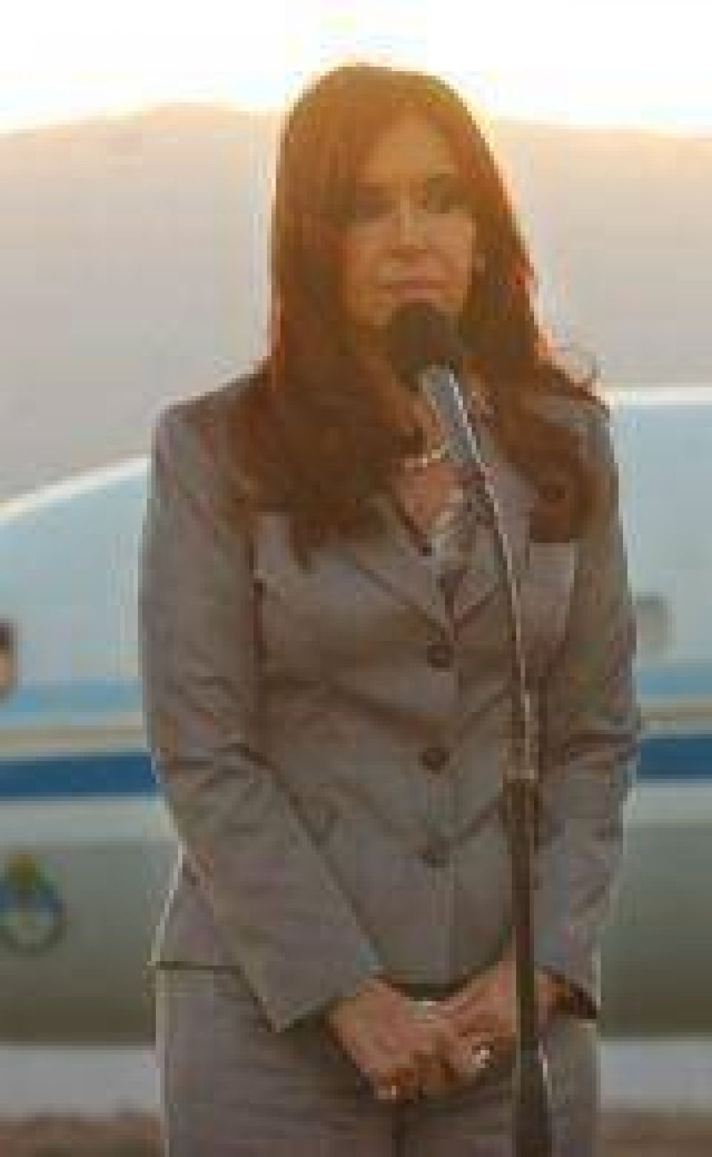 Cristina en Chile: "Venimos en un momento de mucho dolor"