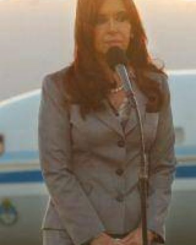 Cristina en Chile: "Venimos en un momento de mucho dolor"