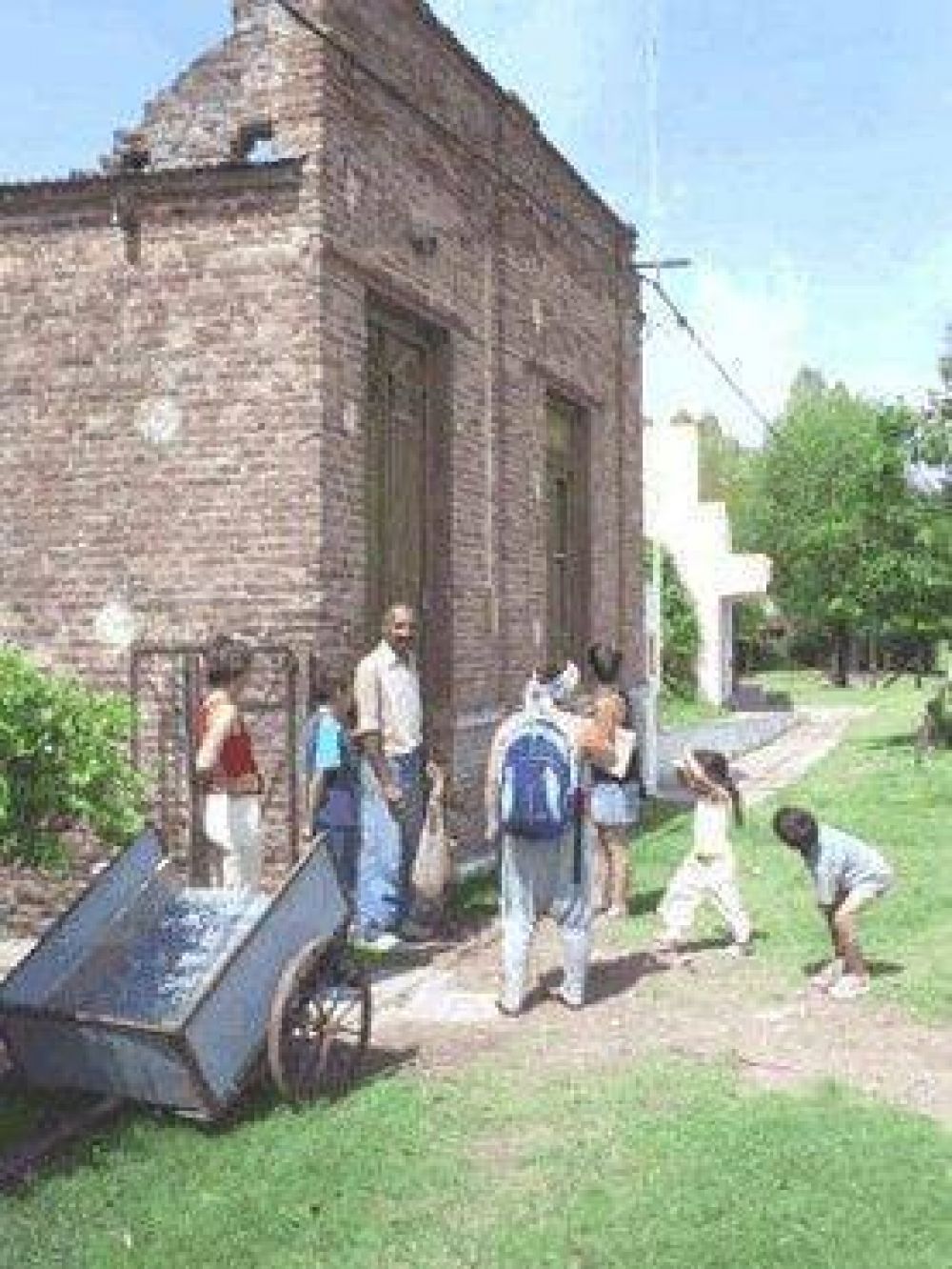 "La gente de Espigas dice que vive en el para�so"