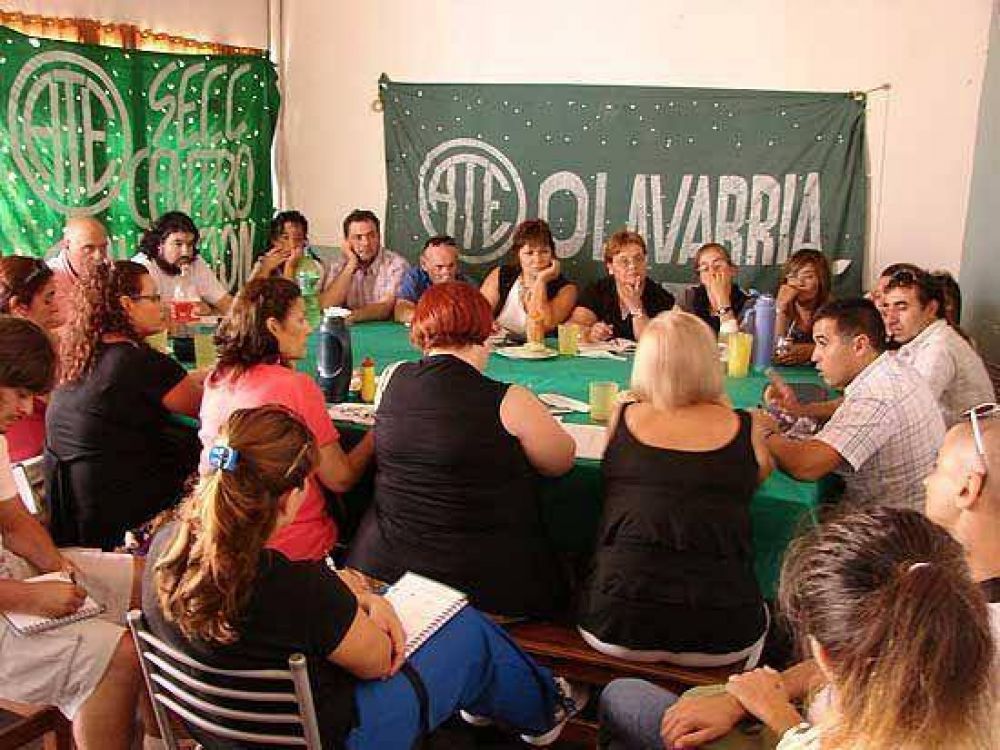 Plenario de la ATE en Olavarr�a: habr� paro el 18 de marzo