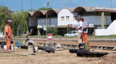 Obras que avanzan a paso firme 