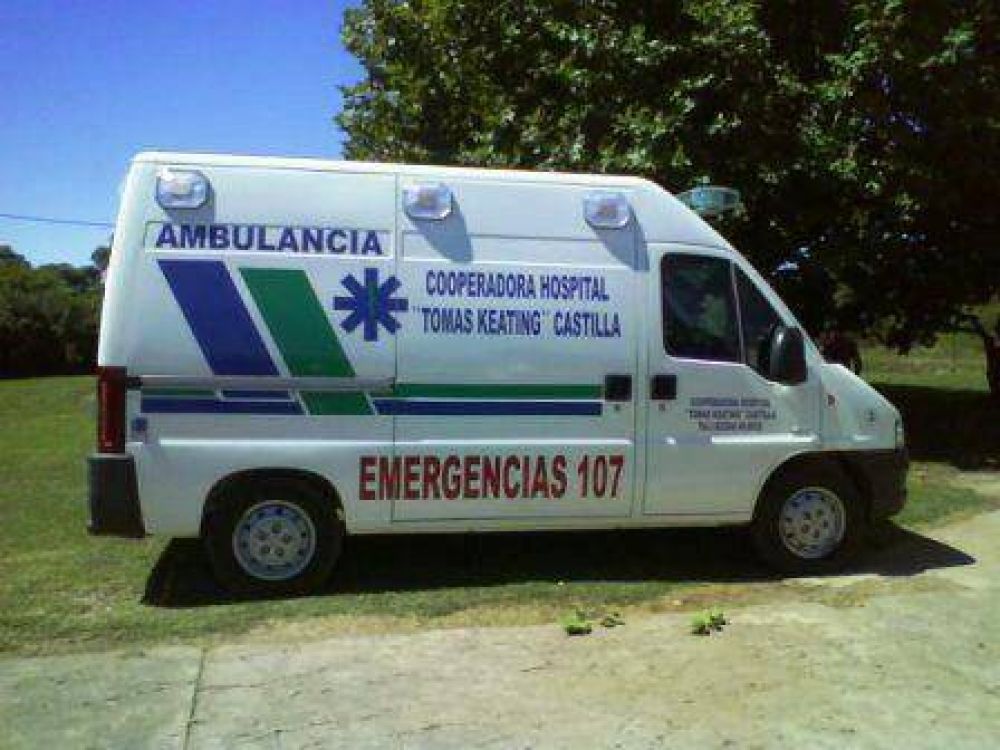 Nueva ambulancia para el Hospital de Castilla