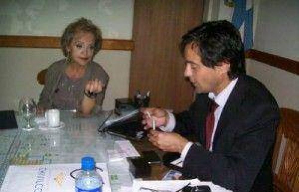 La delegada del Gobierno Vasco en el Mercosur visit� Chivilcoy