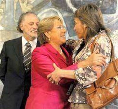 R�os despidi� a la presidenta chilena Michelle Bachelet