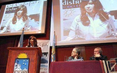 Para Cristina, el interconectado al sur de Santa Cruz es parte de la "Argentina real"