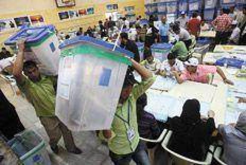 Ventaja inicial para Maliki