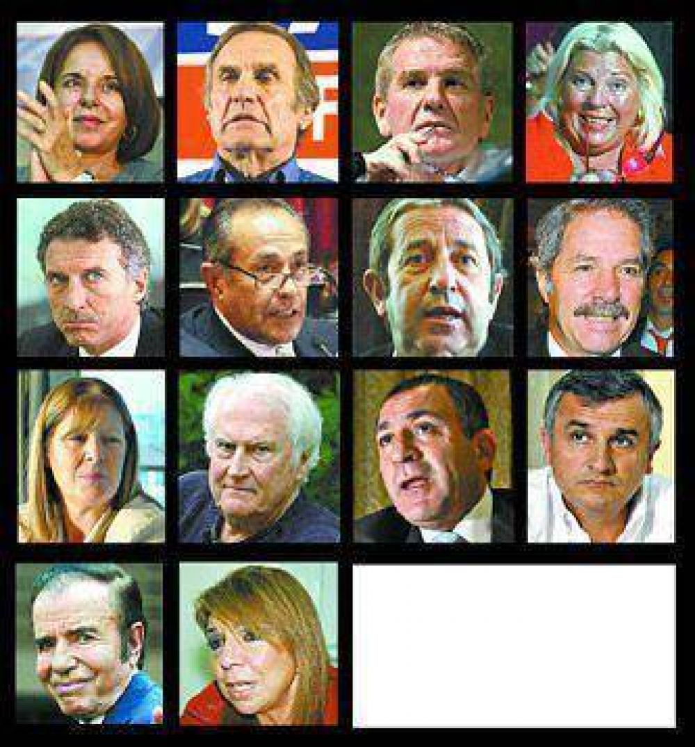 Una oposici�n prendida con alfileres