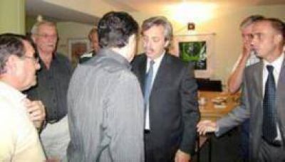 Alberto Fern�ndez visit� Pergamino